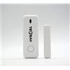 TECPEAK Sensore di allarme, TECPEAK Allarme per porte e finestre con controllo antifurto, funziona con sistema di allarme TECPEAK con sicurezza
