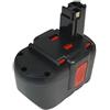 Trade-Shop Attrezzo ad alte prestazioni Ni-MH batteria 24V 2000mAh per Bosch GSR24 VE2 PSB24 VE2 GSR 24 VE2 PSB 24 VE2 GBH 24V Professional GBH 24VF GSH 24V GBH24V GBH24VF GSH24V GBH 24V GBH 24V GBH GBH 24 VF