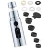 LightBeacon Aeratore Rubinetto Lavello Cucina, Rompigetto Rubinetto Cucina 360°, Aeratori Rubinetti 3 Modalità, Doccino per Lavandino Girevole Multifunzionale per Cucina, Bagno