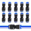 Sourcingmap 5 Raccordi Rapidi A Innesto Diritti Per Tubo 8 Mm – Plastica Grigia, A Sgancio Rapido, Tenuta 360°
