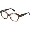 Furla PLASTIC OPT FRAME FURLA - MAT: Cellulose acetate_C: SHINY BROWN HAVANA D: 140x18 / Female Cura della persona e salute