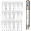 Lazzybeauty 15 Cartucce di Ricambio per Penna Microneedling a 24 Aghi per Hydra Pen H3 & H5 Applicatore di Siero, Autentiche Punte di Ricambio Monouso Accessori per la Cura della Pelle