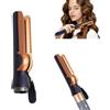 Liwankaqi Accessorio per raddrizzare i capelli, per con HS01/HS05/HS08, con tecnologia Airflow senza piastre riscaldanti, riduce i danni dal calore (blu + oro)