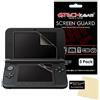 TechGear - 3 coppie di pellicole protettive trasparenti per lo schermo superiore e quello inferiore del Nintendo 3DS XL, panno per la pulizia incluso