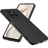 WFTE Cover per Honor 400 Smart Silicone Liquido Custodia Protettiva Protezione Anticaduta, Antiscivolo Cellulare Ultra Sottile Antiurto Morbido Case per Honor 400 Smart - Nero