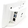 DIGITALRISE Raspberry Pi Custodia touch screen (Bianco, Pi 4)
