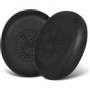 Hnonoxy Cuscinetti di ricambio per auricolari Jabra Evolve2 65 (65MS 65UC USB)/Evolve2 40 (40UC 40MS USB)/Elite 45H On-Ear Wireless Headset, cuscinetti di ricambio con morbida pelle proteica