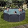 Ø 3,50 m - h 1,20 m GRE AQUALOON - Piscina rotonda fuori terra