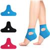 VOSSOT Nastro Kinesiologico Caviglia 12pcs - Nastro Kinesiologico Pretagliato, Impermeabile ed Elastico, Tape Sportivo Forte Adesione per Riabilitazione, Fitness, Yoga, Corsa - Nastro Kinesiologico Sportivo