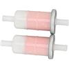 TOPINCN 2 PZ 9.5mm 10mm 3/8in Filtro Carburante Universale Filtro Carburante Moto Elemento per CBR600 VT600