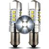 MCK Auto H6W BAX9S 80W CREE Lampadine LED Canbus ad Alta Potenza per Luci Laterali, Bianche, Molto Luminose e Senza Errori, Compatibili con F30 F31 F34 - EB3R5 - 2 Lampadine - Trasforma il Tuo Viaggio
