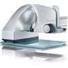 GRAEF. GRAEF Affettatrice MASTER M80 argento, lama liscia Ø170 mm, inclinabile 30°, taglio regolabile, metallo, facile da pulire