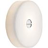 Flos Mini Button EU Diff Vetro/Opal, Vetro, Bianco, 14 x 4,6 cm