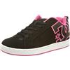 Dc Shoes Women Court Graffik WM Black/Pink Stencil 8 UK 42 EU