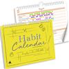 Clever Fox Calendario delle abitudini - Inspirational Habit Tracker for Atomic Habits - Diario colorato per pianificare abitudini e obiettivi per aumentare la produttività e diventare il vostro sé