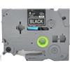 BROVACS Nastro laminato bianco su nero, compatibile con stampanti Brother P-Touch TZ 315 TZe 315, 6 mm, OPA4315, confezione da 1