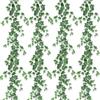 ROLLWAY Ghirlanda di edera artificiale verde 2 m edera artificiale artificiale ghirlanda artistica edera viticci piante sospese foglie artificiali ghirlanda edera decorazione per la stanza