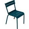 Fermob - Sedia per bambino Luxembourg - Blu - Alluminio laccato - Designer Frédéric Sofia