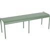 Fermob - Panchina Luxembourg - Verde - Alluminio laccato - Designer Frédéric Sofia