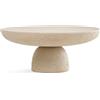 Mogg - Tavolino Olo - Beige - Cemento cerato - Designer Antonio Facco