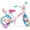 TOIMSA Bicicletta 14 Paw Patrol Skye e Everest