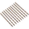 Yosoo Health Gear Set di punte HSS-CO, set di punte in cobalto M35 Set di punte HSS-CO 1.0-5.0MM per trapano su acciaio inossidabile(2mm)