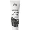 Urtekram Dentifricio con Carbone Attivo - Dentifricio Naturale senza Fluoro - Sbiancamento Delicato - Vegano e Certificato Bio - Alito Fresco - Senza Siliconi, 75 ml (1 confezione)
