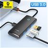 Baseus USB HUB 4 in 1 Espandi Adattatore da tipo C a multi USB 3.0 per computer portatile Tablet PC desktop Lettore per auto HUB splitter da 5 Gbps