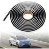 Riisoyu Filo Tondo Butilico, 8 mm x 4 m Nastro Sigillante Butilico Impermeabile Resistente Alle Intemperie, Isolamento Acustico, Cordino in butile autoadesivo per auto, camper, parabrezza, portier