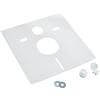 Sanit protezione Sonora Set per WC e Bidet a parete, 1 pezzi, bianco, 16.002.00..0000