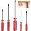 Jinsion 5 Pezzi Cacciaviti Ycon Magnetici, Y00(2mm)/Y0(3mm)/Y1(4mm)/Y2(5mm)/Y3(6mm)