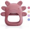 akolik Giochi Dentizione Neonato, Massaggia Gengive Neonati, Guanti per la Dentizione del Bambini, Massaggiagengive Senza BPA per neonati di età superiore ai 3-6 6-12 mesi