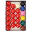 Ejoyous Set di Palline da Biliardo da 22 Pezzi, Palle da Biliardo da 52,2 Mm/2,1 Pollici per Tavolo da Biliardo
