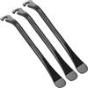 YSAOAKA 3 Pezzi Leva Gomme Bicicletta, Nero Premium Steel Levagomme Bici, Leve Smontagomme Bike Facile da trasportare per Mountain Bike da Corsa