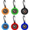 Rongrongago 6 Pezzi Bussola Bambini, Multicolore Bussola Con Chiusura a Molla, Bussole Portatile, Mini Kompass Kinder per Escursioni e Campeggio All'aperto