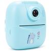 Elprico Fotocamera a Stampa Istantanea per Bambini, Fotocamera Digitale per Bambini, Videocamera 1080P 44MP, Stampante Termica Portatile, Stampante per Foto Tascabile, Regali di