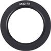 PUSOKEI Anello Adattatore per Obiettivo M42-FX, Adattatore per Obiettivo M42 a Fuji X Compatibile con il Corpo della Fotocamera Mirrorless Fuji X-Mount