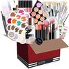 MKNZOME Professional Trucchi Donna Offerta, MKNZOME Set Trucchi Make Up Completo Kit Makeup Regalo di Natale e Compleanno Palette Ombretti Professionali Rossetti Make-up Fondotinta Correttore