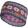 Pachamama Fascia scaldaorecchie da donna in 100% pura lana merino, lavorata a mano, multicolore, taglia unica, morbida, calda, traspirante, traspirante, commercio equo e solidale (Denim, taglia unica)