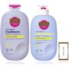 LuxPaks Body Care Set: E.O.S. Body Wash & Lotion + LUXPAKS Wipe | E.O.S. Body Wash, E.O.S. Lotion, Vanilla Cashmere, Shea Butter, Shower Routine, Body Care