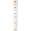 VALENTI & CO. - Disney Winnie The Pooh - Bianco lino - Metro da Parete per Bambini per Decorazioni Cameretta - Idea Regalo Battesimo o Compleanno - Legno, Dettagli in Argento - 76L x 11l cm