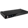 Lindy 39313 switch per keyboard-video-mouse [kvm] Nero (4 Port HDMI 4K60, USB 3.0 & - Audio KVM Switch) [39313]