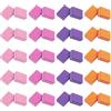 SYEYCW 40 blocchi lucidanti per unghie, lucidatrice per unghie, buffer quadrati, spugna per unghie, lima per lucidare le unghie, per levigare le unghie in acrilico o gel naturale, 4 colori