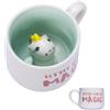 trabag Tazza da caffè in ceramica fatta a mano, con unicorno, regalo di compleanno per adolescenti, mamma, zia, per bevande calde e fredde