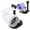 Garsent Ventile del Desktop Turbojet con Umidificatore, Ventilatore Scrivania a Motore a Getto Aereo, Ventola del Motore a Reazione, Ventola del Desktop a Reazione (luce blu)
