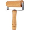 Annadue Mattarello in Legno 7,8 pollici, Pressa per Impasto a Doppio Rullo per Pizza