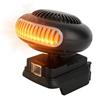 Cuifati Stufa Elettrica Piccola, Stufa Portatile Alimentata a Batteria 170 W con 2 Impostazioni di Marcia, Ventola Elettrica 18 V per BL1815 BL1820 BL1530 BL1840 BL1850 BL1860