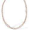 Purelei Sea Gleam Collana - Collana fine con perle di conchiglia in due misure - Acciaio inossidabile (oro placcato 14K/argento/oro rosa placcato 18K) - 40-45 cm elegante collana di perle per donna
