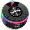 Dyurwa Cassa Bluetooth Doccia, Altoparlante Bluetooth Impermeabile IP7 con Ventosa, Luce RGB, 10 Ore Cassa Bluetoth Portatile Wireless, Chiamata Vivavoce, Tipo-C, Shower Speaker per Bagno Piscina
