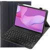leleyo Custodia tastiera AZERTY francese per tablet Lenovo Tab M10 Plus 10,3 pollici FHD (TB-X606F/TB-X606X)/K10 (TB-X6C6), custodia intelligente con tastiera senza fili rimovibile magnetica,nero